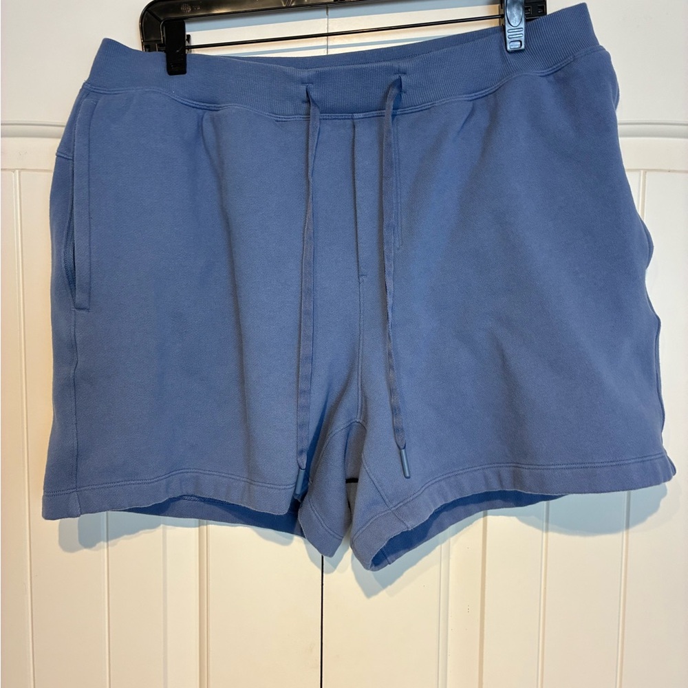lululemon athletica Blue Athletic Drawstring Shorts Size XL